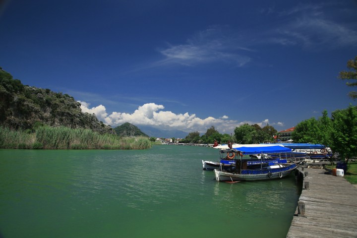 Ne güzeldir baharda Dalyan kıyıları…