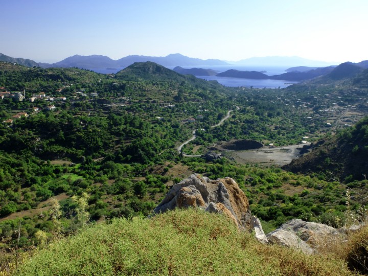 Tepeden Selimiye'yi görüp, Bozburun'a devam ettik.