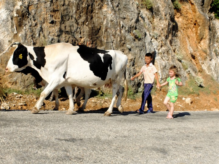 Küçük kız diye seslendim fakat dönüp de bakmadı kerata.