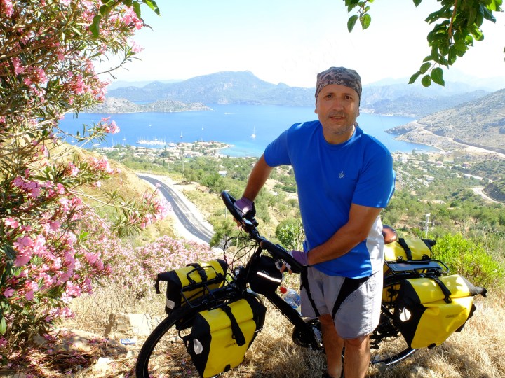 Biraz fazla kendi pozlarımı koyuyorum ama manzara işte, koyduruyor...