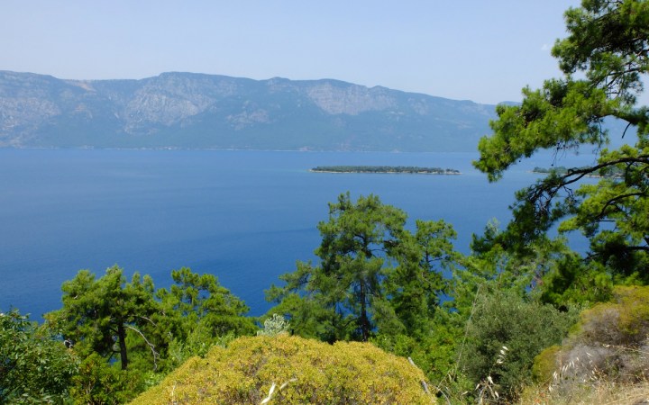  İncekum'a varmadan...