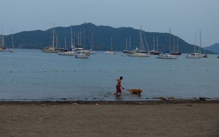 Marmaris akşamı bir başka güzel